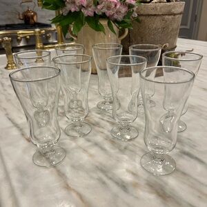 9 Vintage Parfait Glasses